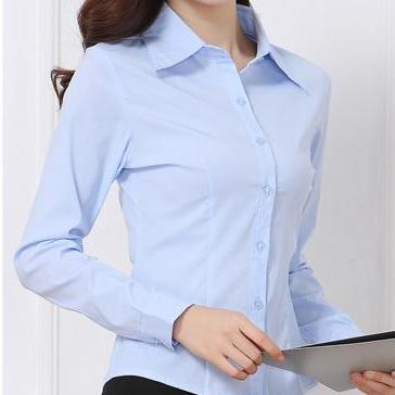 Sơ mi nữ công sở dài tay s32