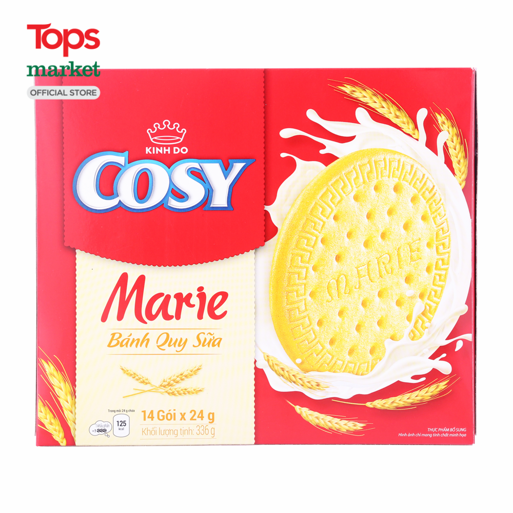 Bánh Quy Sữa Cosy Marie Hộp 336G - Siêu Thị Tops Market