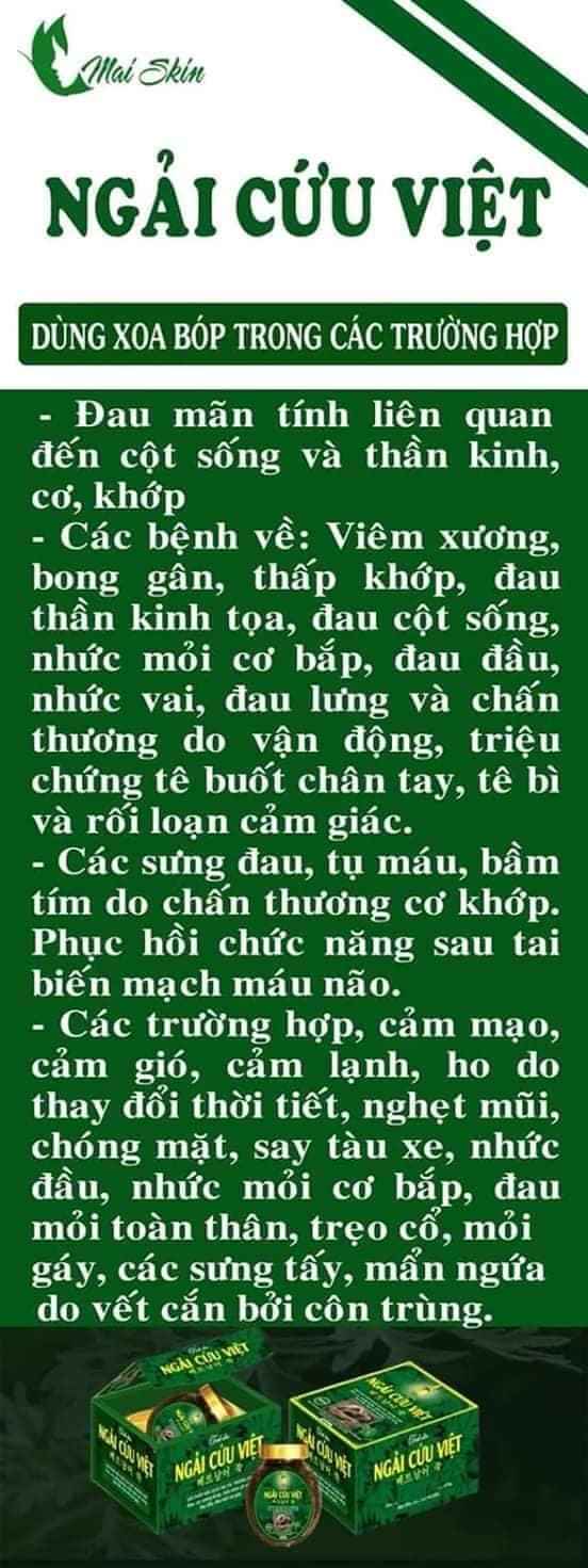 Tinh dầu ngải cứu