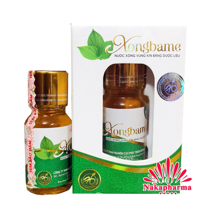 Nước xông vùng kín Xongbame 10ml