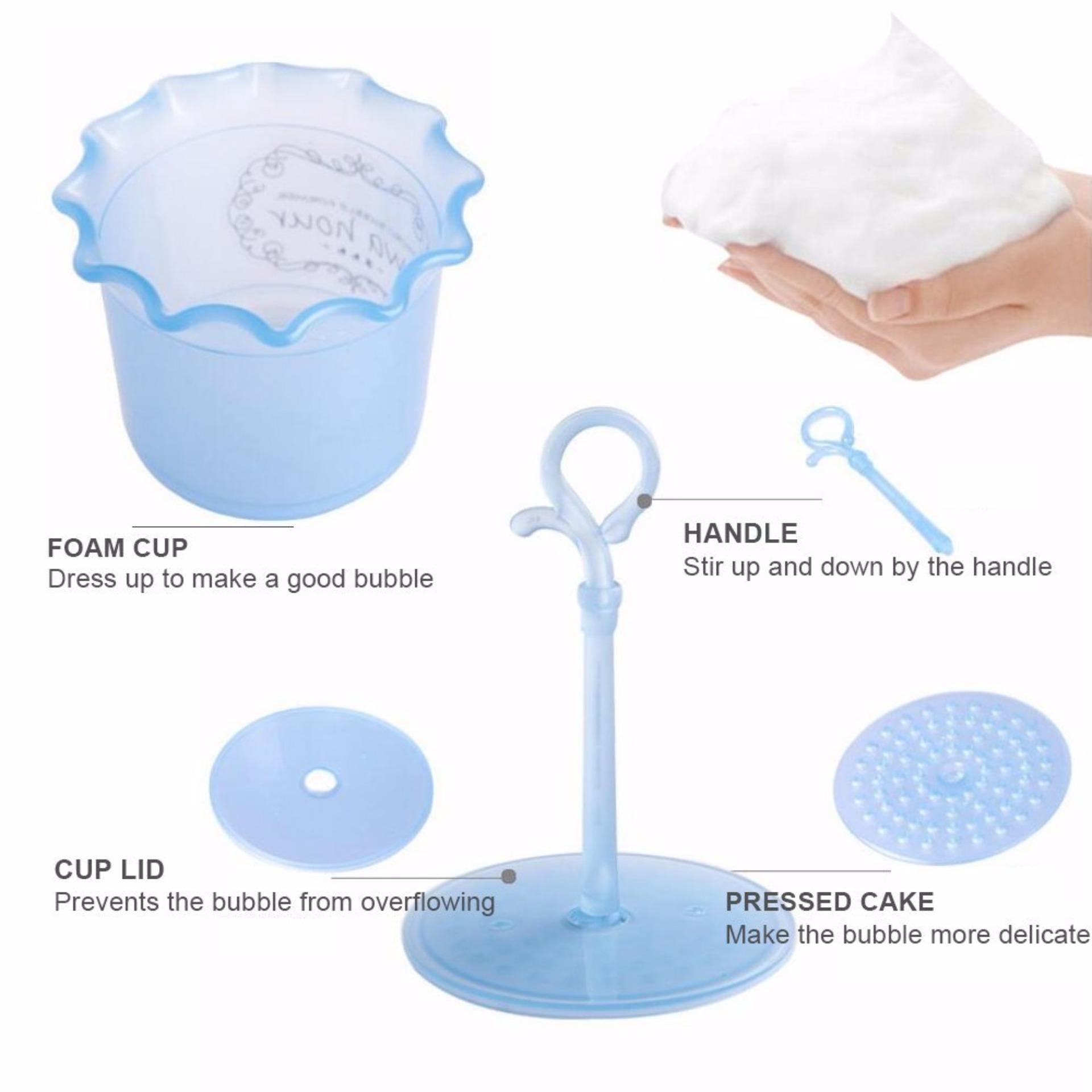 Cốc tạo bọt sữa rửa mặt thông minh (Giao màu ngẫu nhiên)