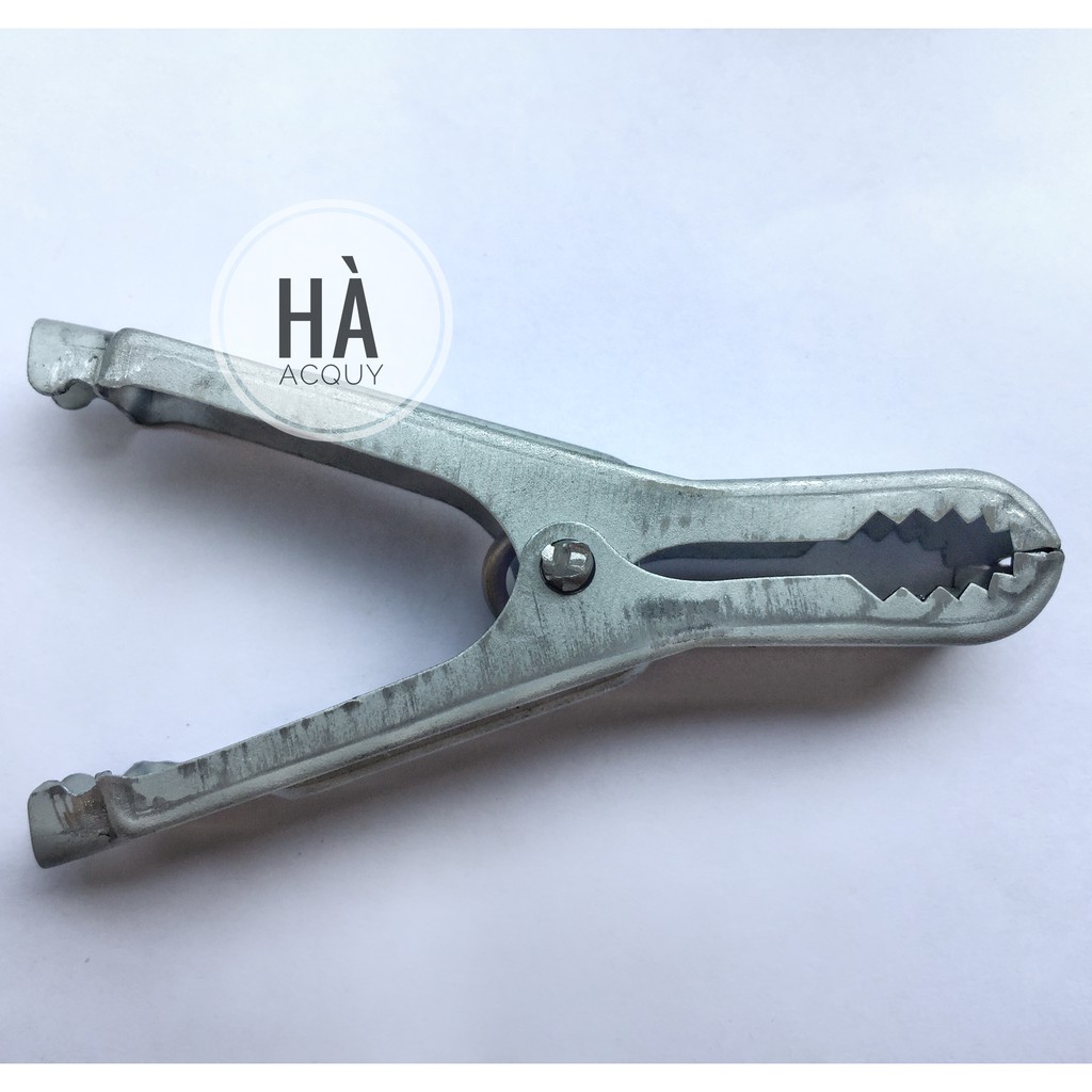 10 cặp Kẹp bình Ắc quy Xám Tài 30A - 7Cm (loại tốt)