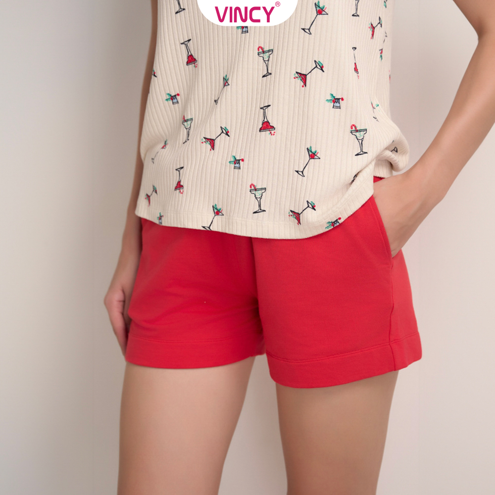 [Mua 3 giảm 20%, mua 2 giảm 15%]Bộ Đồ Short Thun Nữ Vincy BST120W31