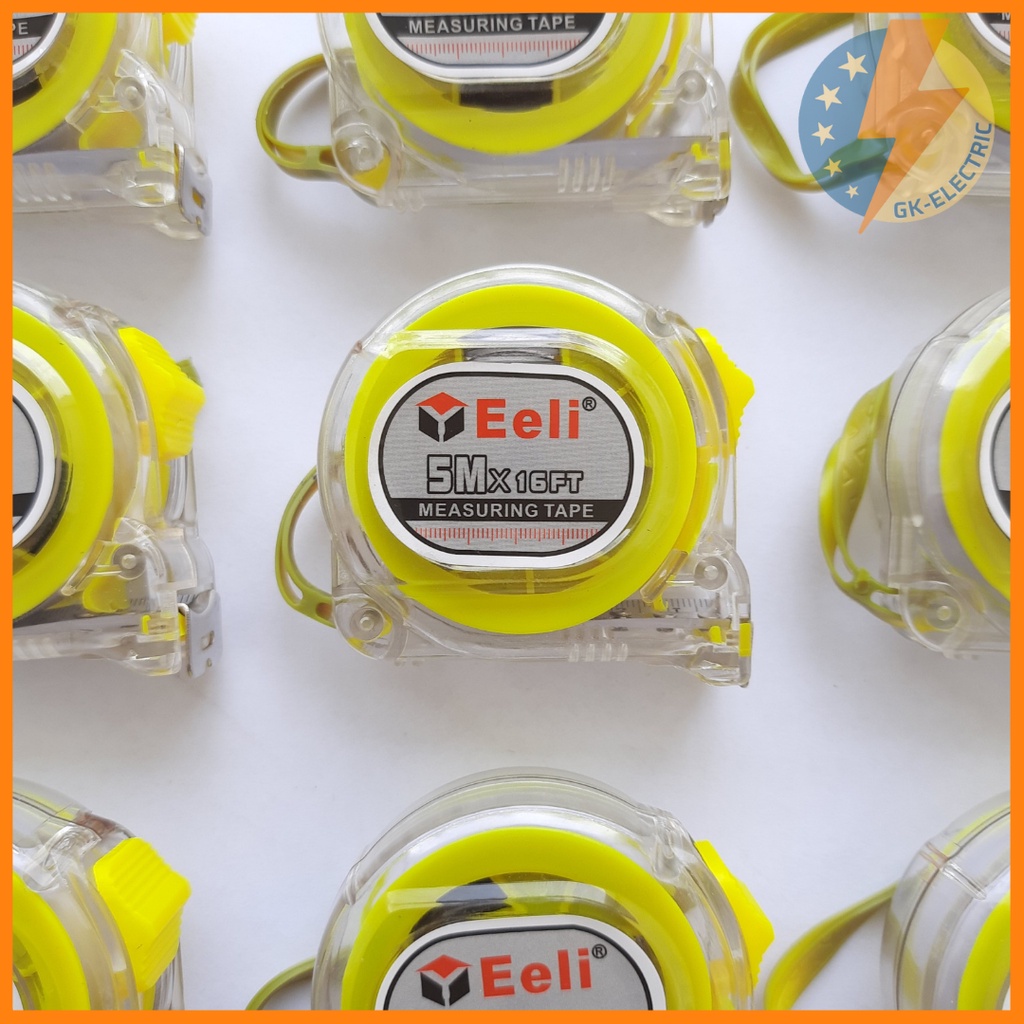 Thước kéo bao da Eeli tự khóa 2 mặt (EC - 01) cao cấp