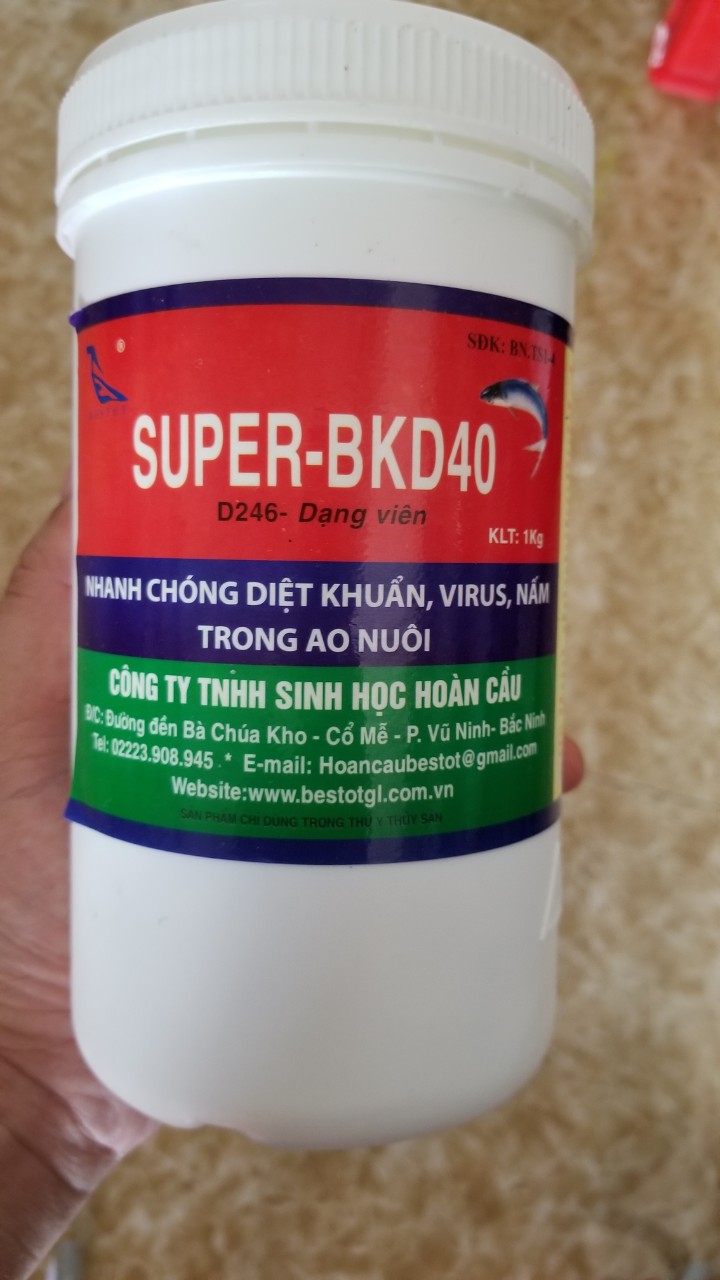 Chế phẩm tcca cho tôm cá