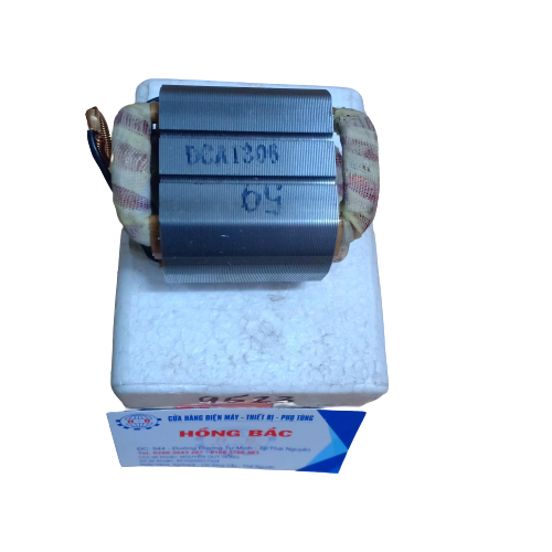 Stator, cuộn điện lắp máy mài 9556NB - Sa mài 9556 DCA