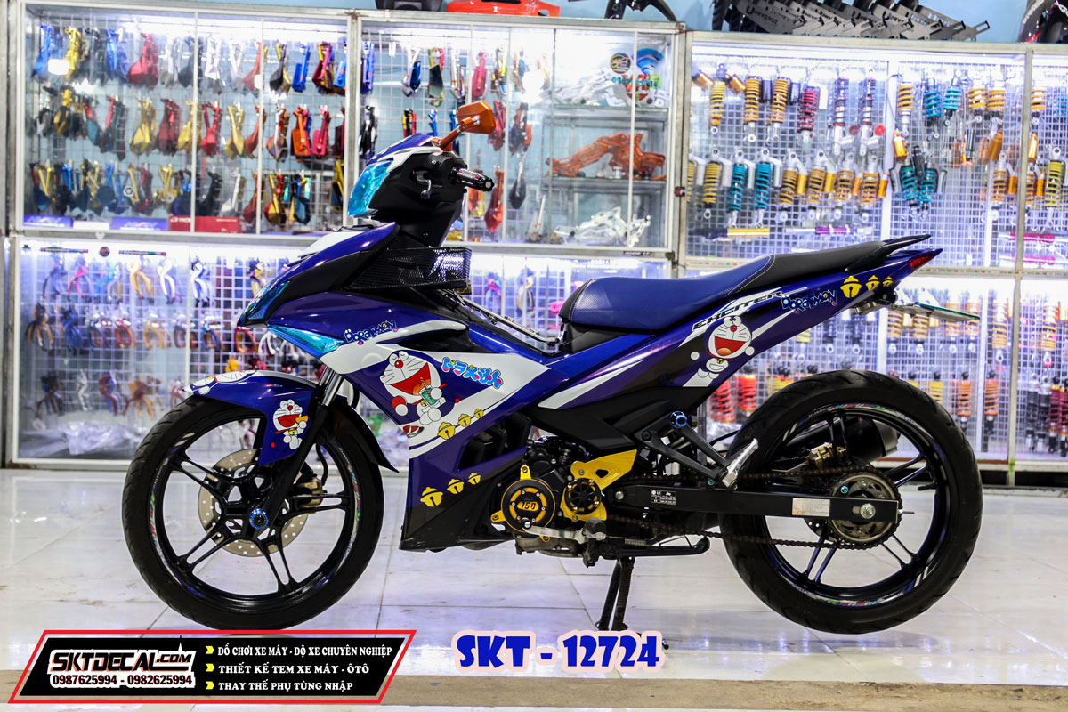 tem trum exciter 150 doremon
