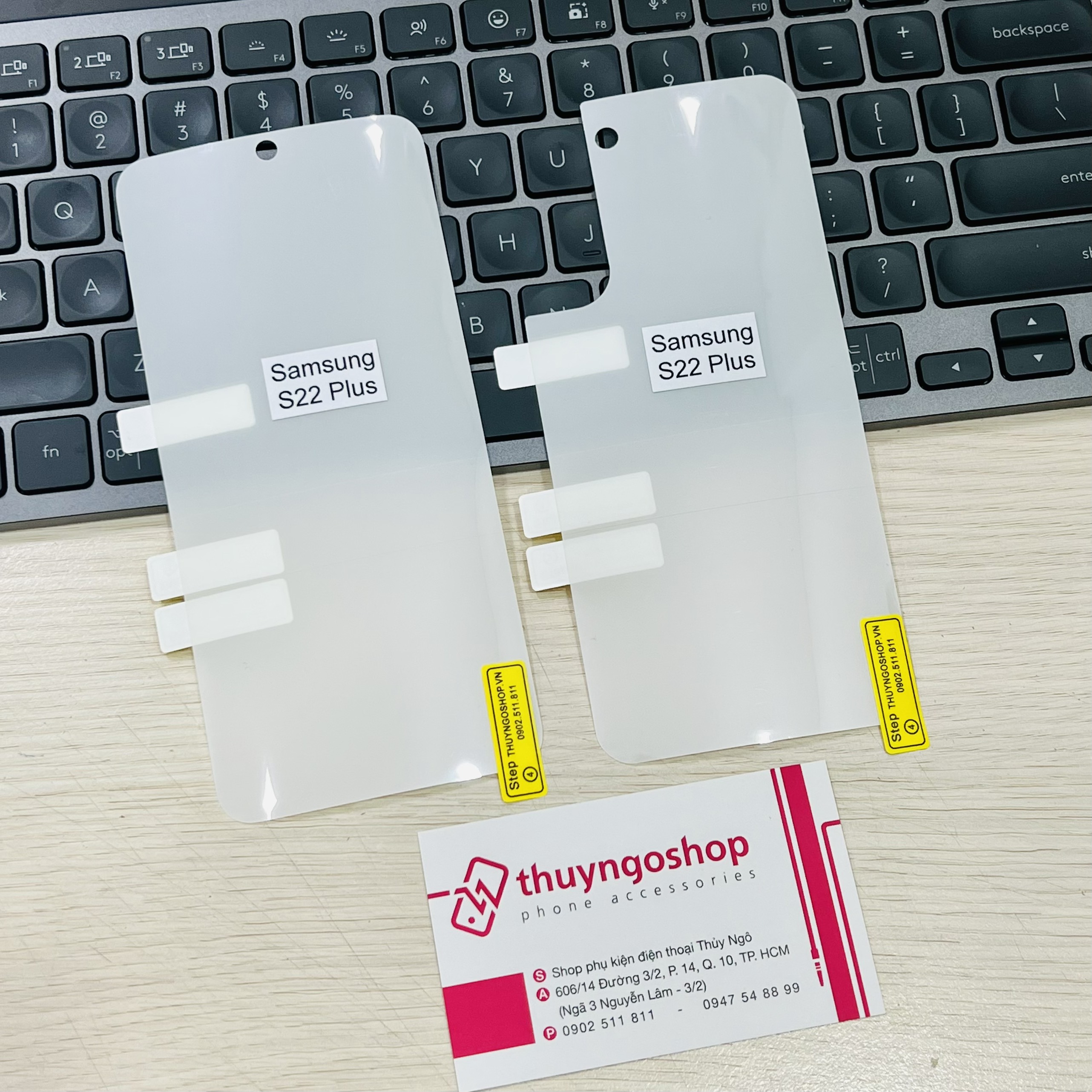 PPF dán màn hình/mặt lưng trong mờ chống vân tay Samsung S22 Ultra - S22 Plus - S22