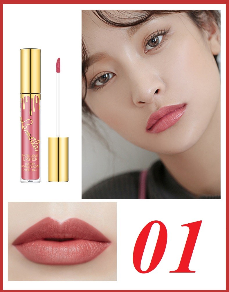 Son Kem lì Chính Hãng Lameila 763 nội địa lipstick lâu trôi chính hãng nội địa