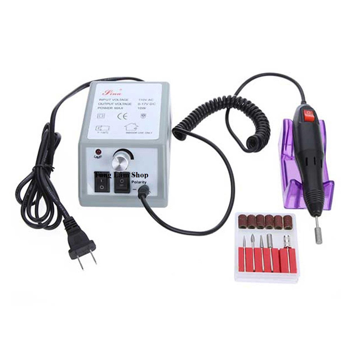 Máy khoan mai khắc mini đa năng - máy mài móng tay - dụng cụ làm móng tay mài nail