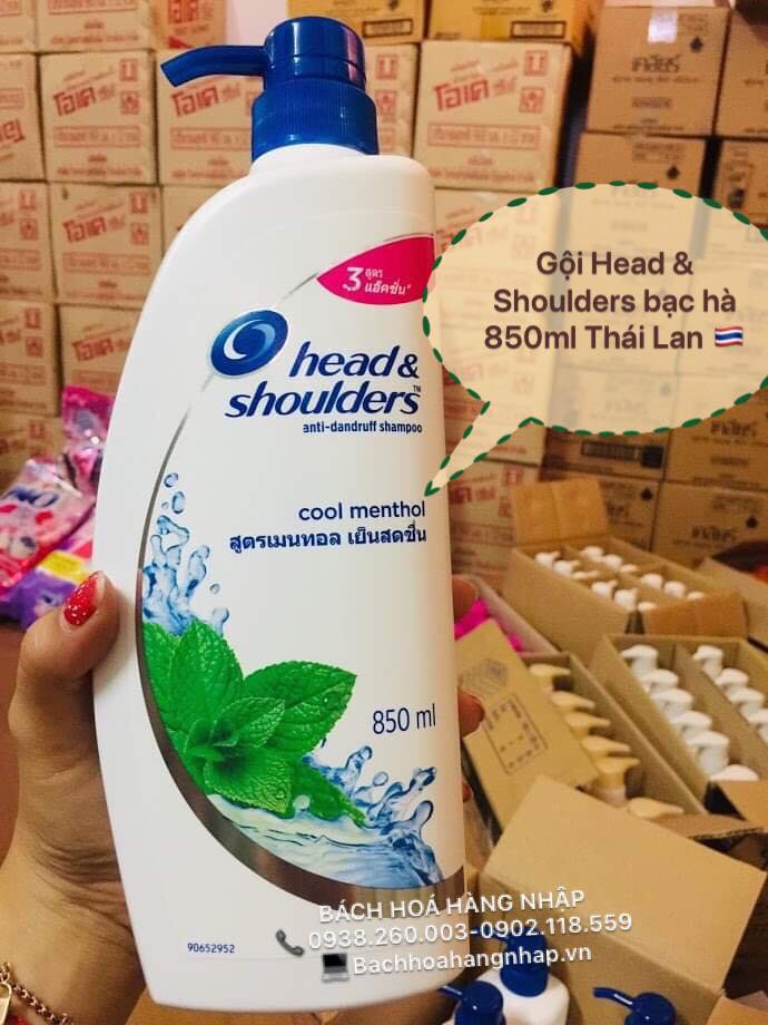 Dầu gội Head And Shoulders Sub Zero -5 độ C Thái Lan