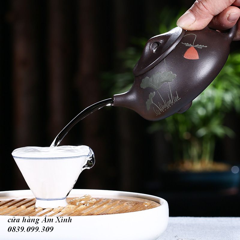 Ấm Tử Sa Nghi Hưng Thạch Biều 220 ml