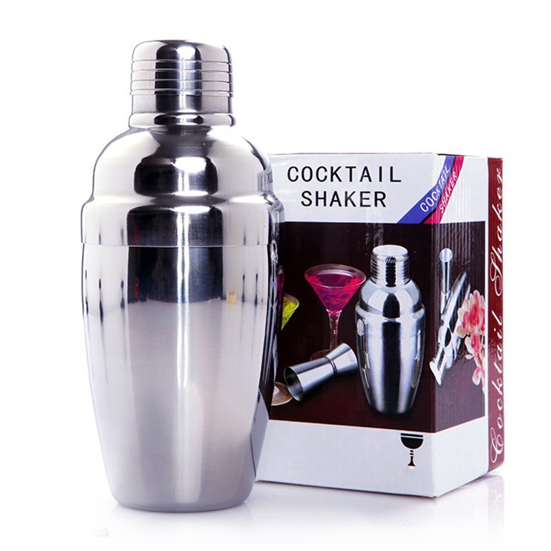 Bình Lắc Cocktail Shaker 350ml _530ml _750ml Inox Dày Pha Chế Trà Sữa , Cocktail, cafe