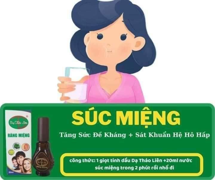Tinh dầu răng miệng Dạ thảo liên