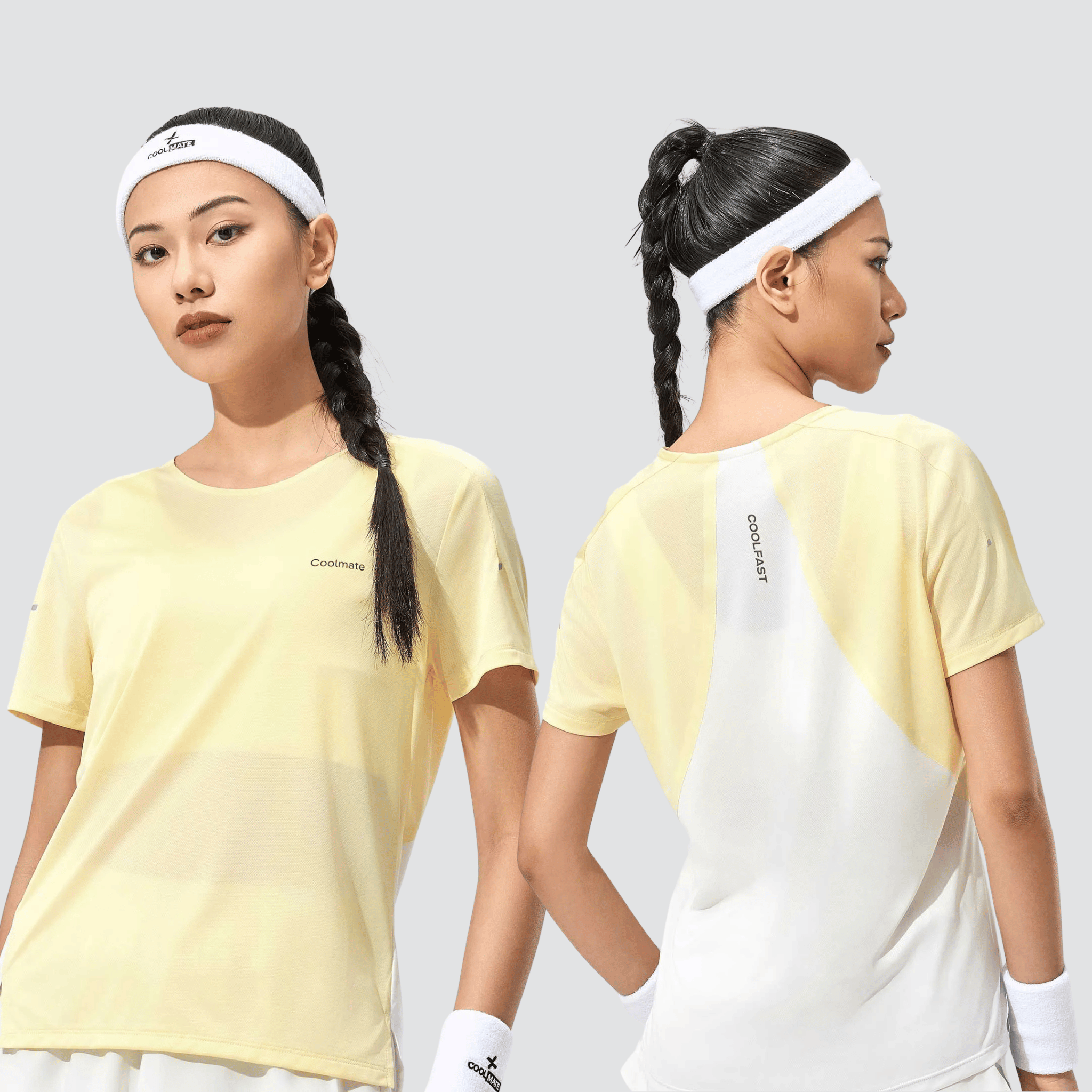 [CHỈ 25-29.9 TẶNG TẤT CỔ TRUNG][MỚI]Áo thun nữ chạy bộ Race Tee siêu nhẹ, nhanh khô, chống ma sát - Coolmate Women