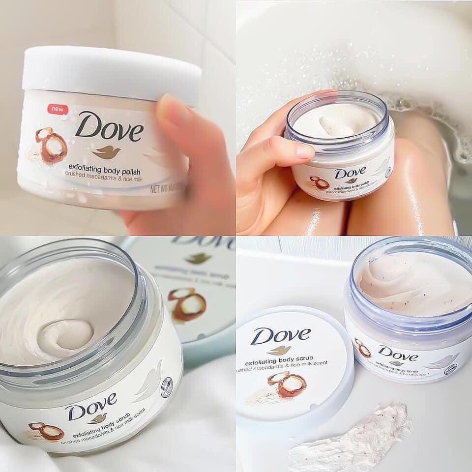 Tẩy Da, Tế Bào Chết Dove Mỹ 298gr