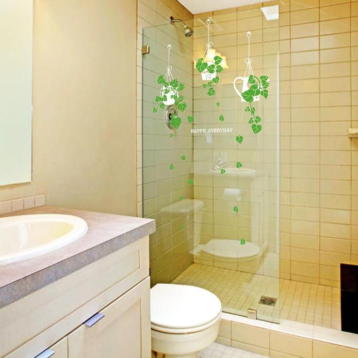 Decal dán tường dán kính giỏ cây SK9343ds