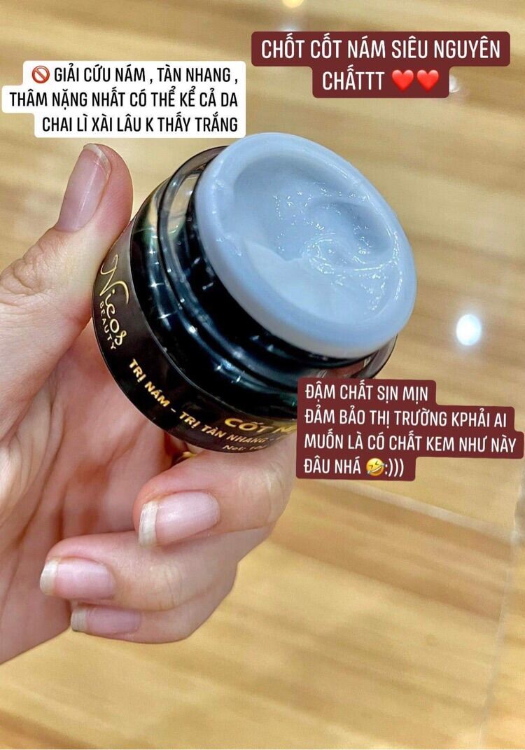 Kem Face Cốt Trắng Nicos ĐÔNG Y