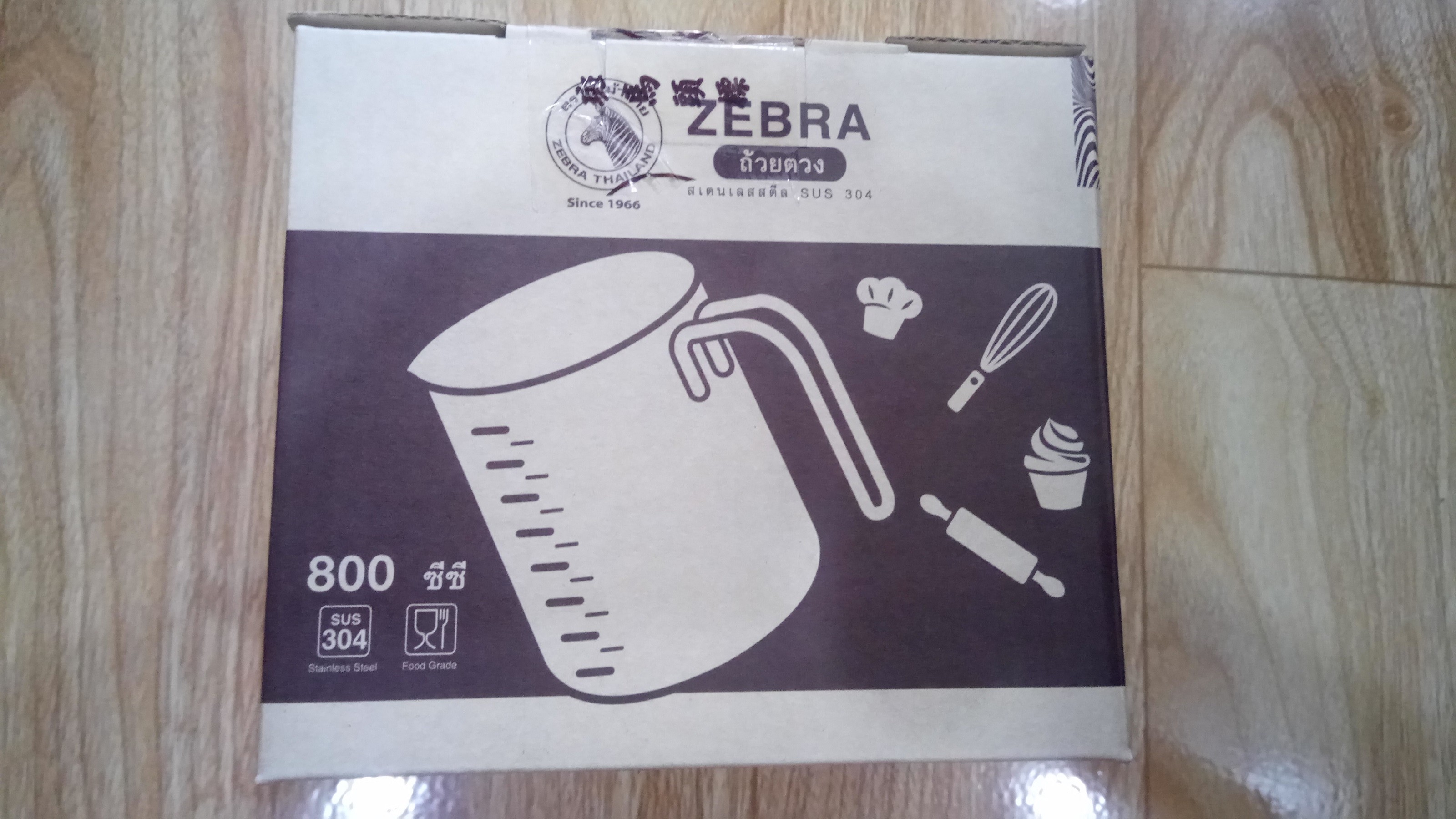 Ca Zebra đong thể tích 800CC