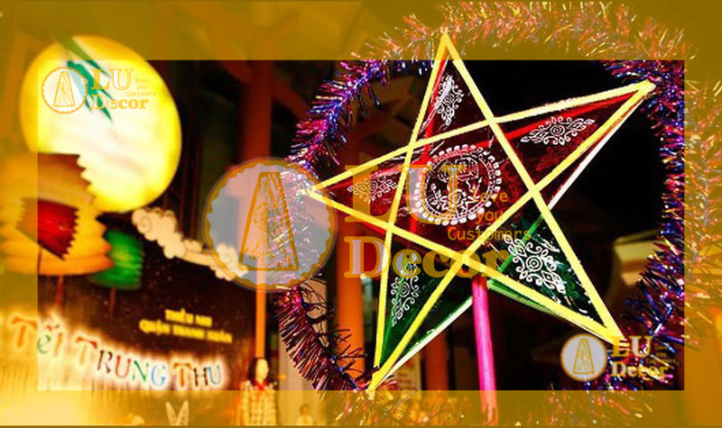 Đèn ông sao trang trí decor Trung Thu | LU Decor
