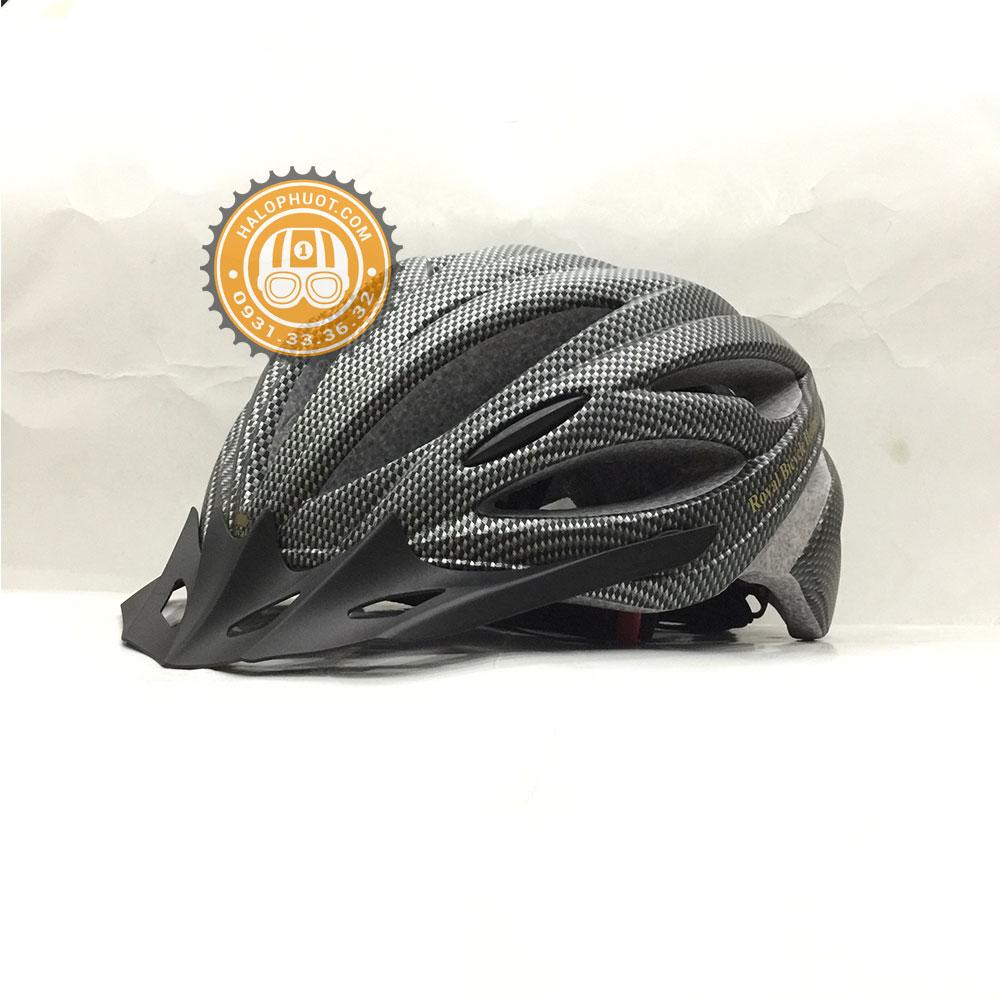 Nón bảo hiểm xe đạp cao cấp Royal M26B (màu Carbon)