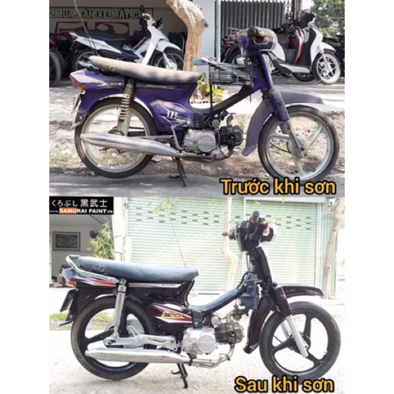 SƠN SAMURAI MÀU TÍM XE DREAM CHUẨN