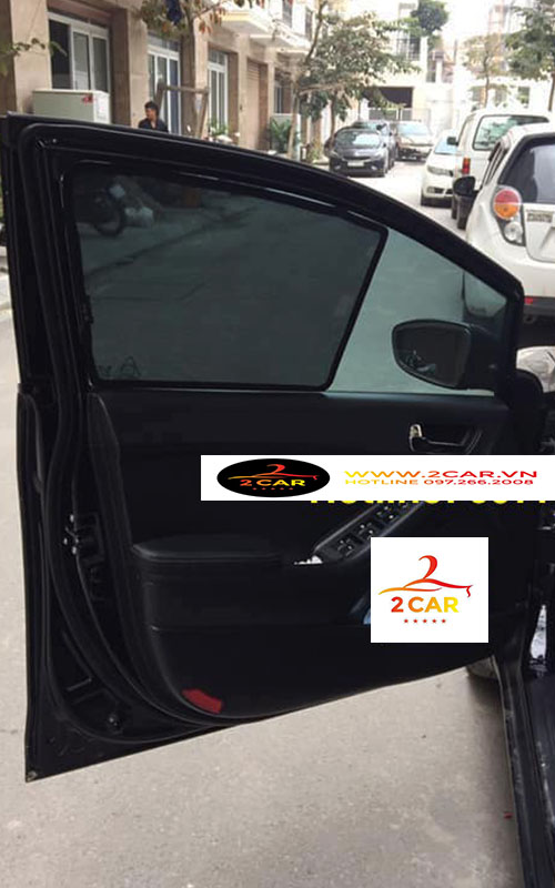 [Rèm Loại 1] Rèm che nắng nam châm xe Kia K3 2015-2018