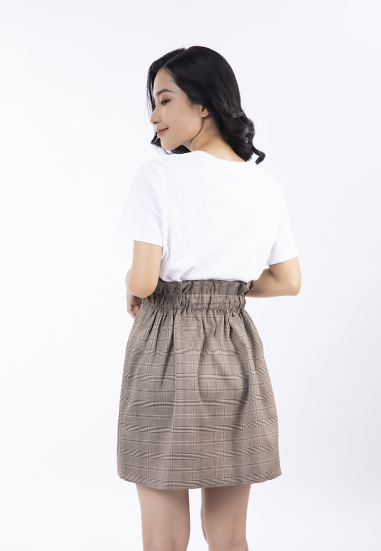 Chân váy ngắn lưng thun - Lovadova 20S06C004