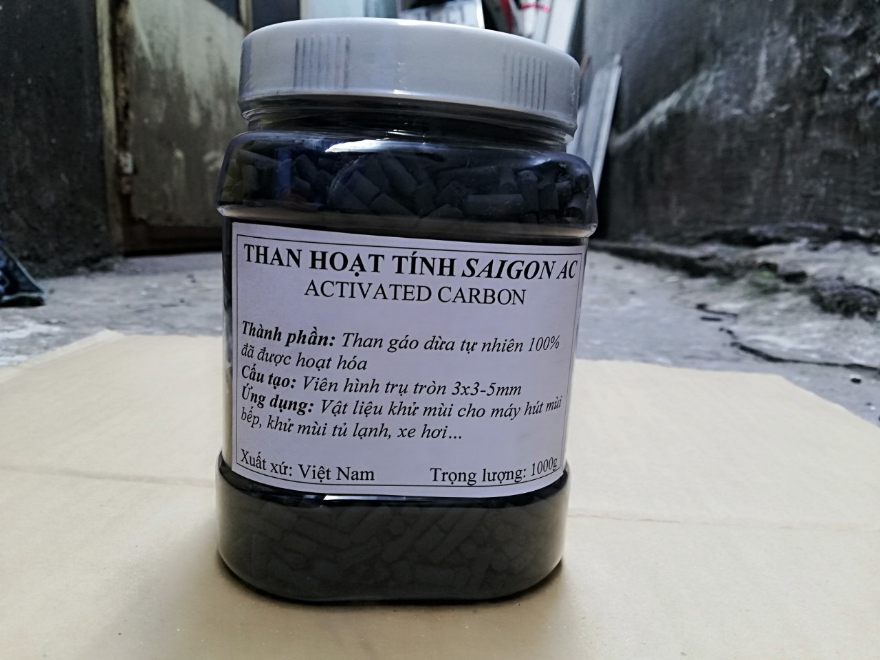 1kg than hoạt tính máy hút mùi