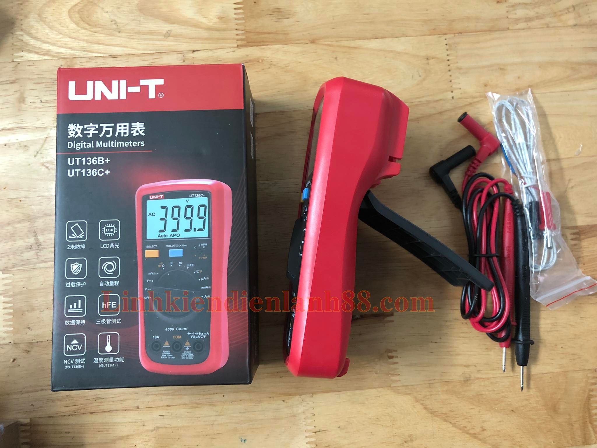 Đồng Hồ Vạn Năng UT136C+ Mới, Chính Hãng.