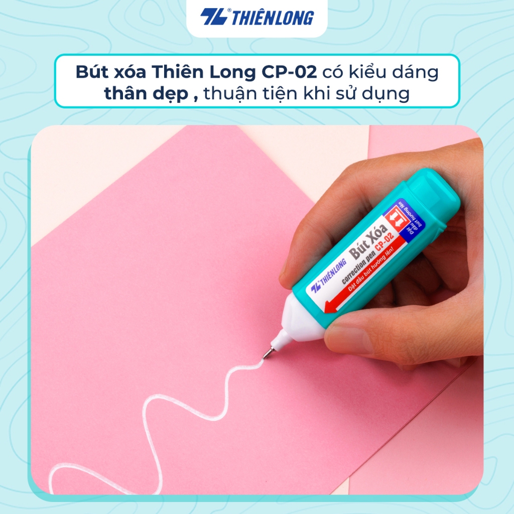 (1 Cây) Bút xóa Thiên Long 12ml CP-02
