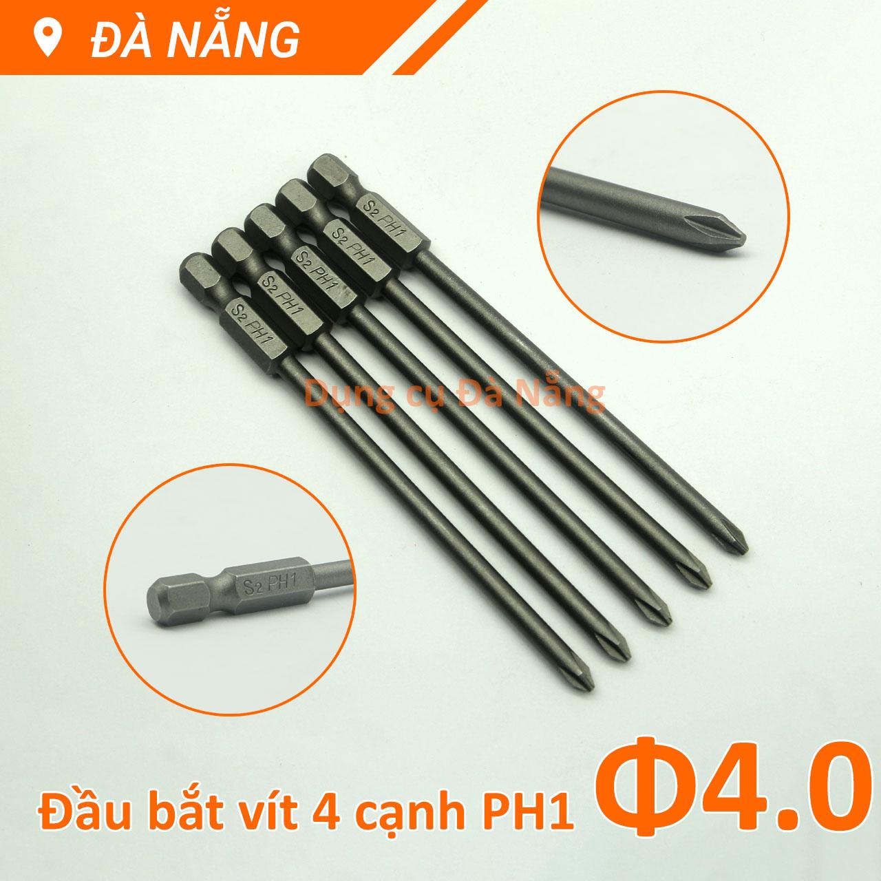 Đầu bắt vít 4 cạnh PH1