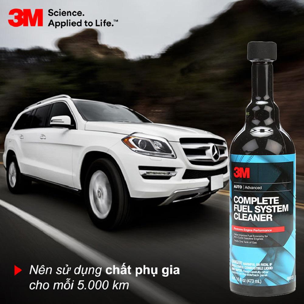 Phụ Gia Động Cơ Xăng 3M Complete Fuel System Cleaner 473ml