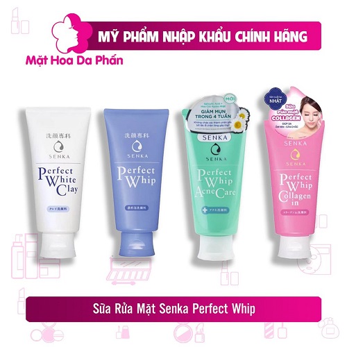 Sữa Rửa Mặt Shiseido Senka Perfect Whip (120g)