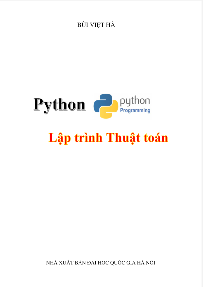 Python lập trình thuật toán