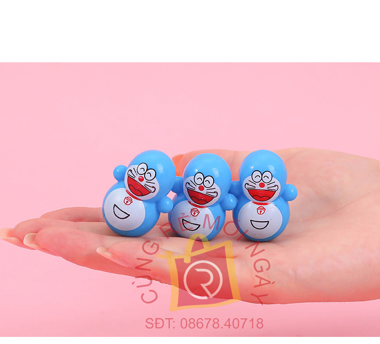 Lật đật mini Doremon ngộ nghĩnh, vui nhộn, siêu cute