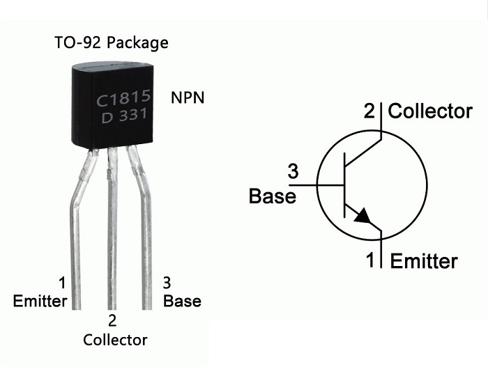 10 con  C1815 TO-92  0,15A 50V