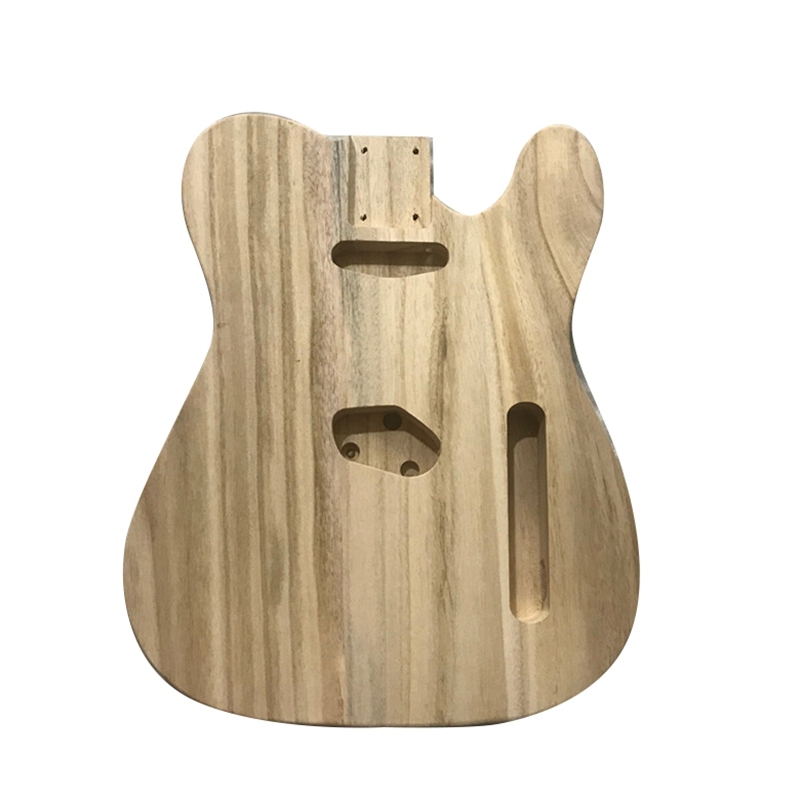 Hollowed Sanding Unfinished Handcraft Electric Bass Guitar Wood Body Barrel for Telecaster Style DIY Electric Guitar Body Parts