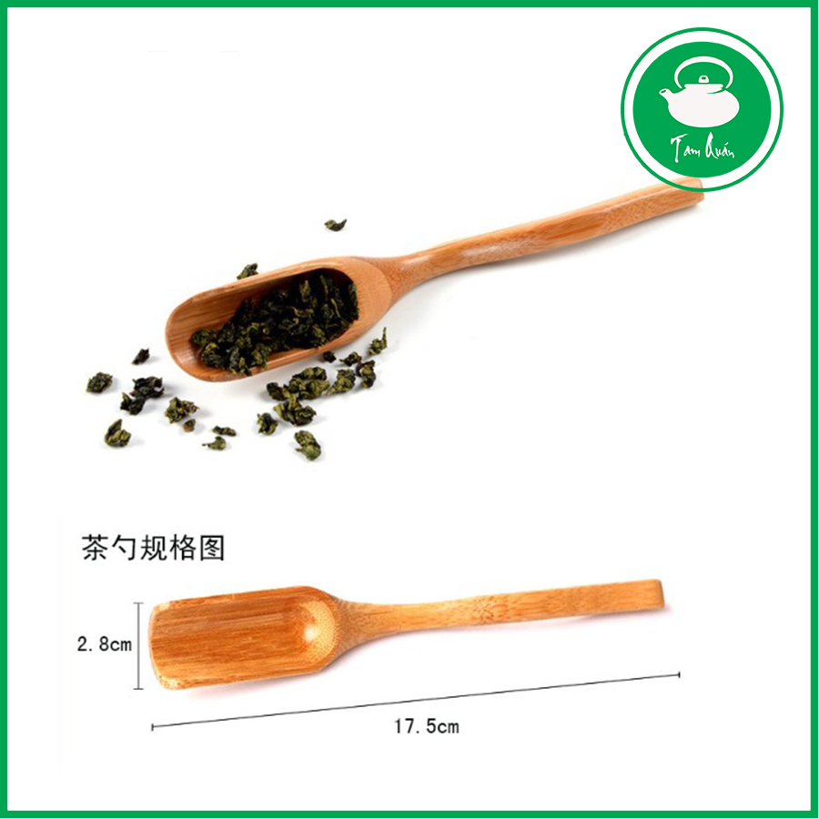 Muỗng, thìa xúc trà bằng tre