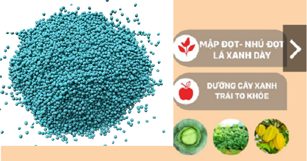 Phân bón NPK 20-20-15+TE , Một Màu - Tan Nhanh ( Giá bán 1 kg)