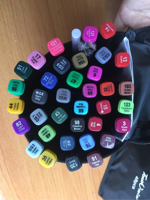 Bộ Marker 36/48 màu TOUCH COLOR