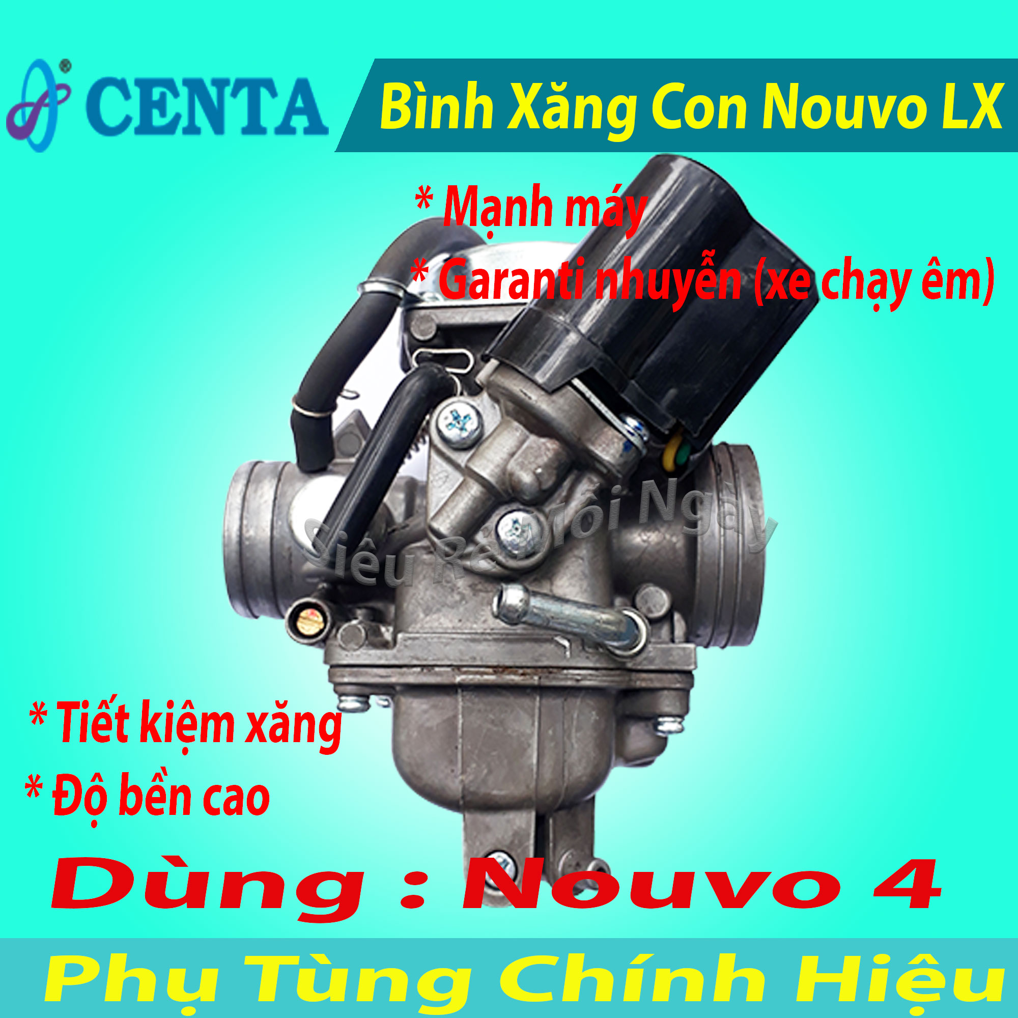 [HCM]Bình Xăng Con Centa xe Nouvo LX Tiết Kiệm Xăng