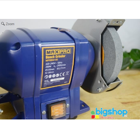 [HCM]Máy mài 2 đá Maxpro MPBBG150 (HÀNG CHÍNH HÃNG)