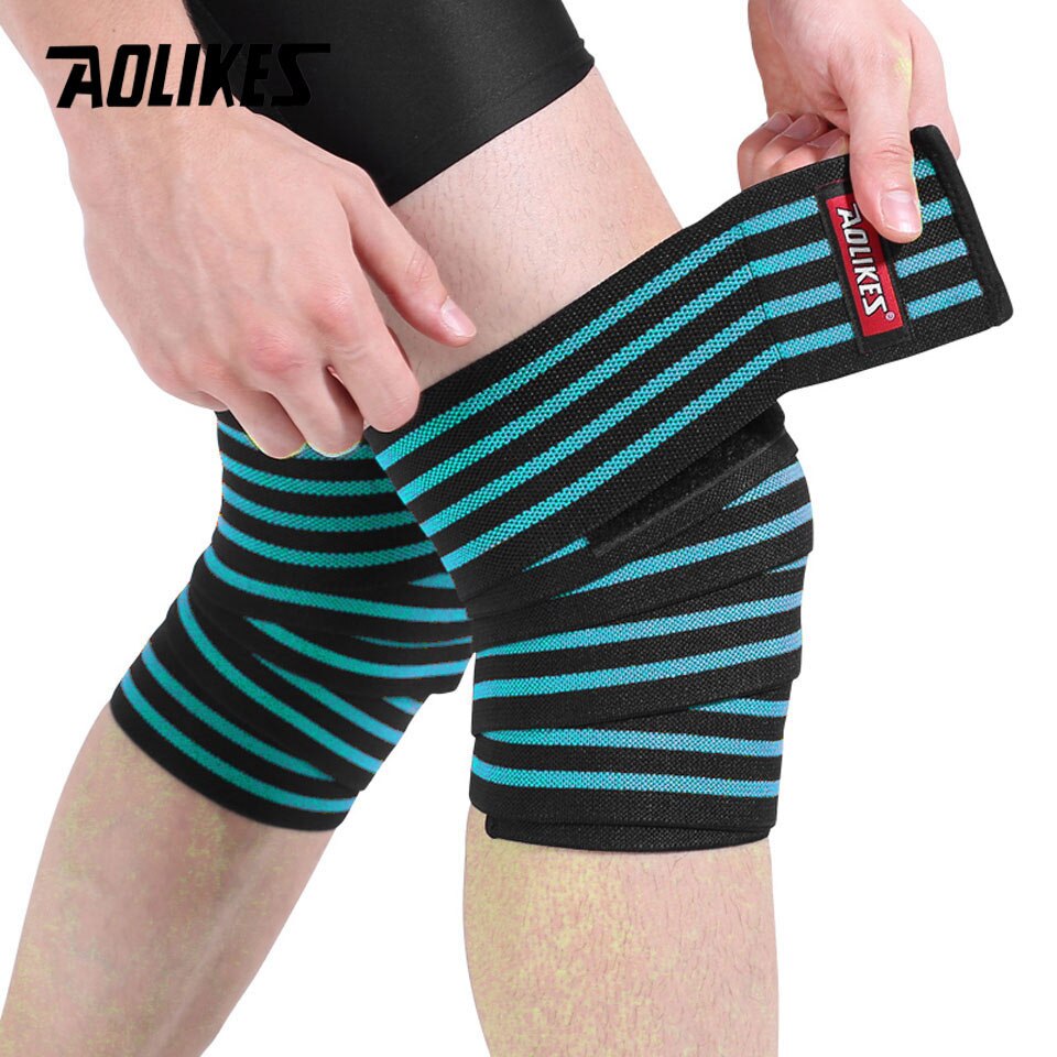 Bộ 2 băng quấn đầu gối AOLIKES MD-7167 knee compression straps