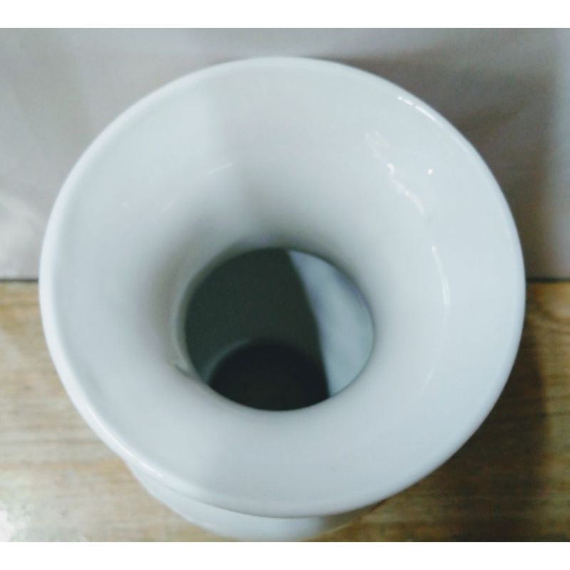 BÌNH HOA SỨ TRẮNG RỒNG VÀNG