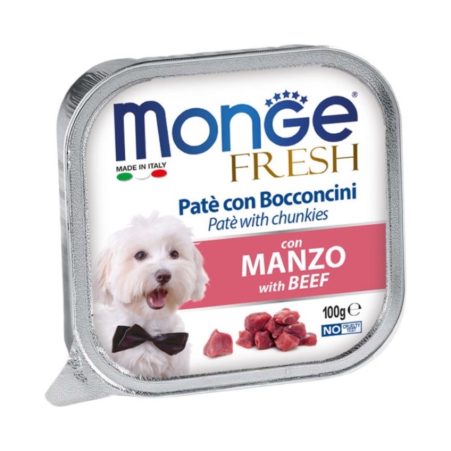 [ Chính Hãng 💯 ] Pate MONGE cho chó 100gr - MADE IN ITALY 🇮🇹
