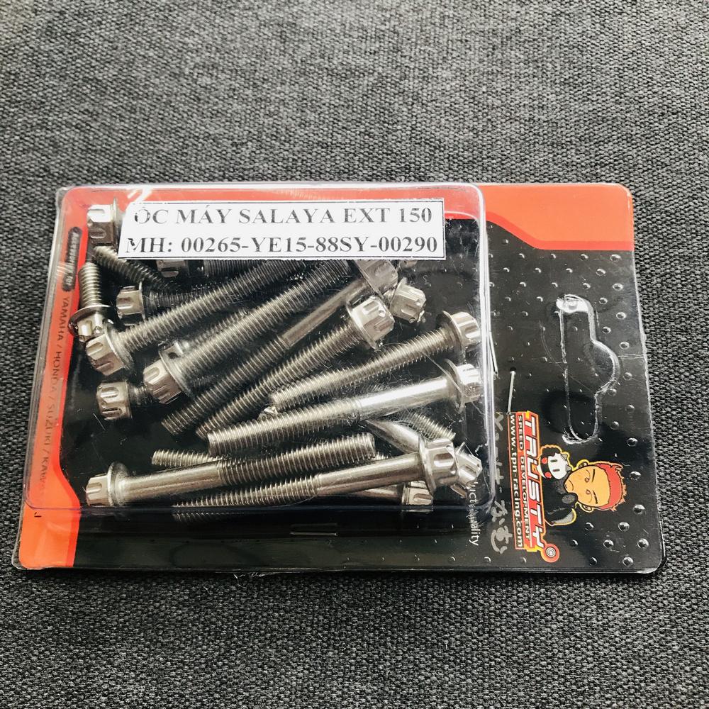 [HCM][HOT] FULL BỘ ỐC LỐC MÁY SALAYA DÀNH CHO XE YAMAHA EXCITER 150CC HÀNG MỚI