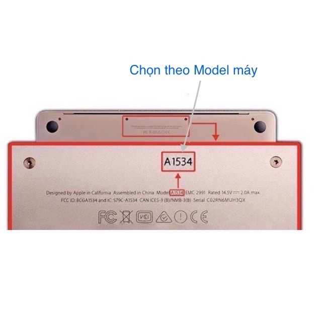 CASE Calstone CHỐNG TRẦY XƯỚC CHO APPLE MACBOOK