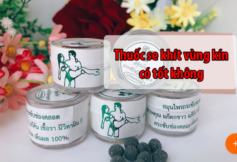 Combo 2 hộp Đặt se khít phụ khoa của Thái Lan (1 hộp 10 viên)