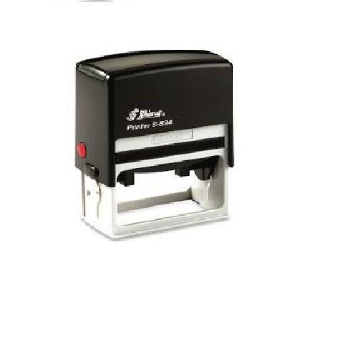 Khắc dấu nhiều dòng Shiny S-834 kích thước 65x30mm